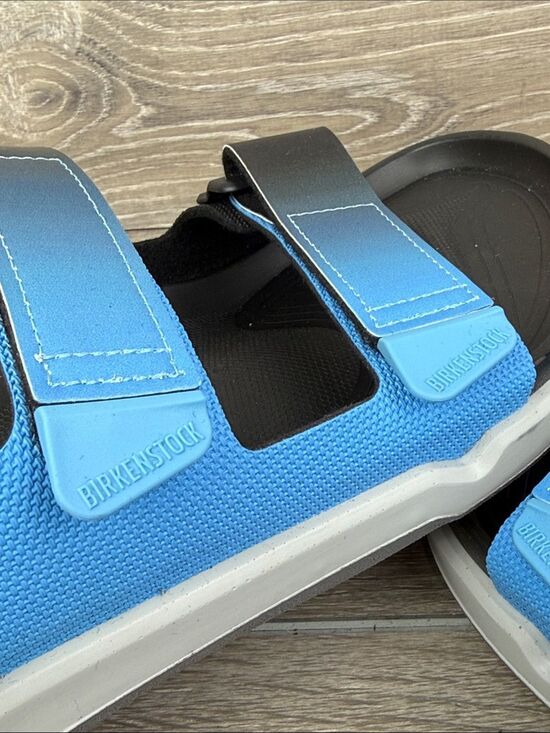 Birkenstock Tatacoa Men’s Sz 13/EU 46 Blue Black Ombre Slingback Hiking Sandals main image 4